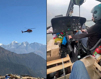 Janaki Cable Industry's Proud Achievement: Helicopter Transport of Conductors to Solukhumbu