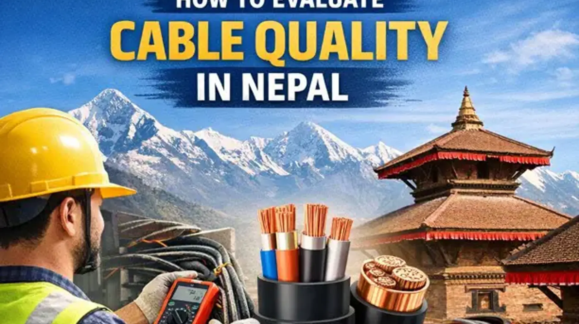 From Factory to Field: How to Evaluate Cable Quality Before, During, and After Installation in Nepal